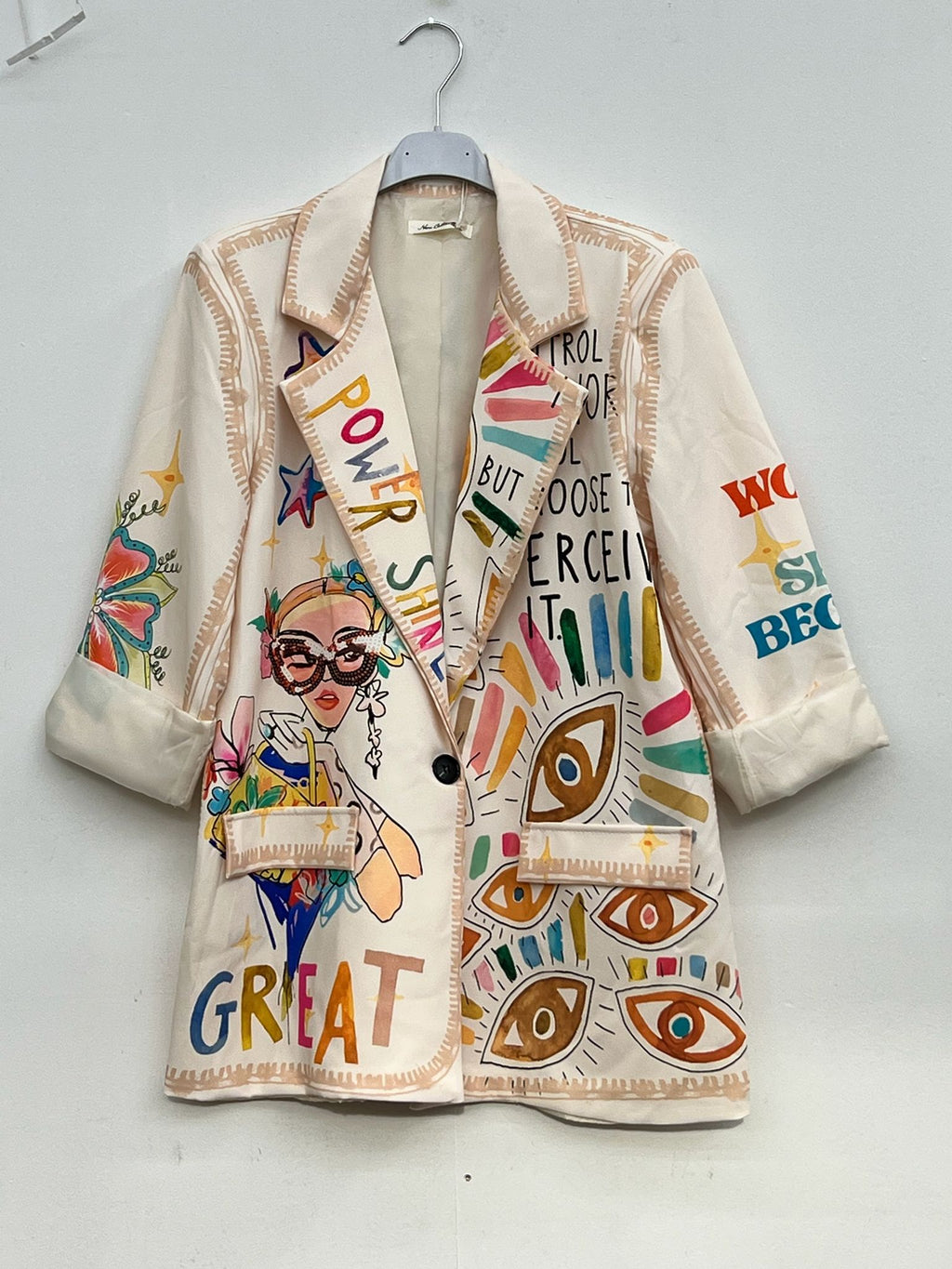 Blazer with front & back