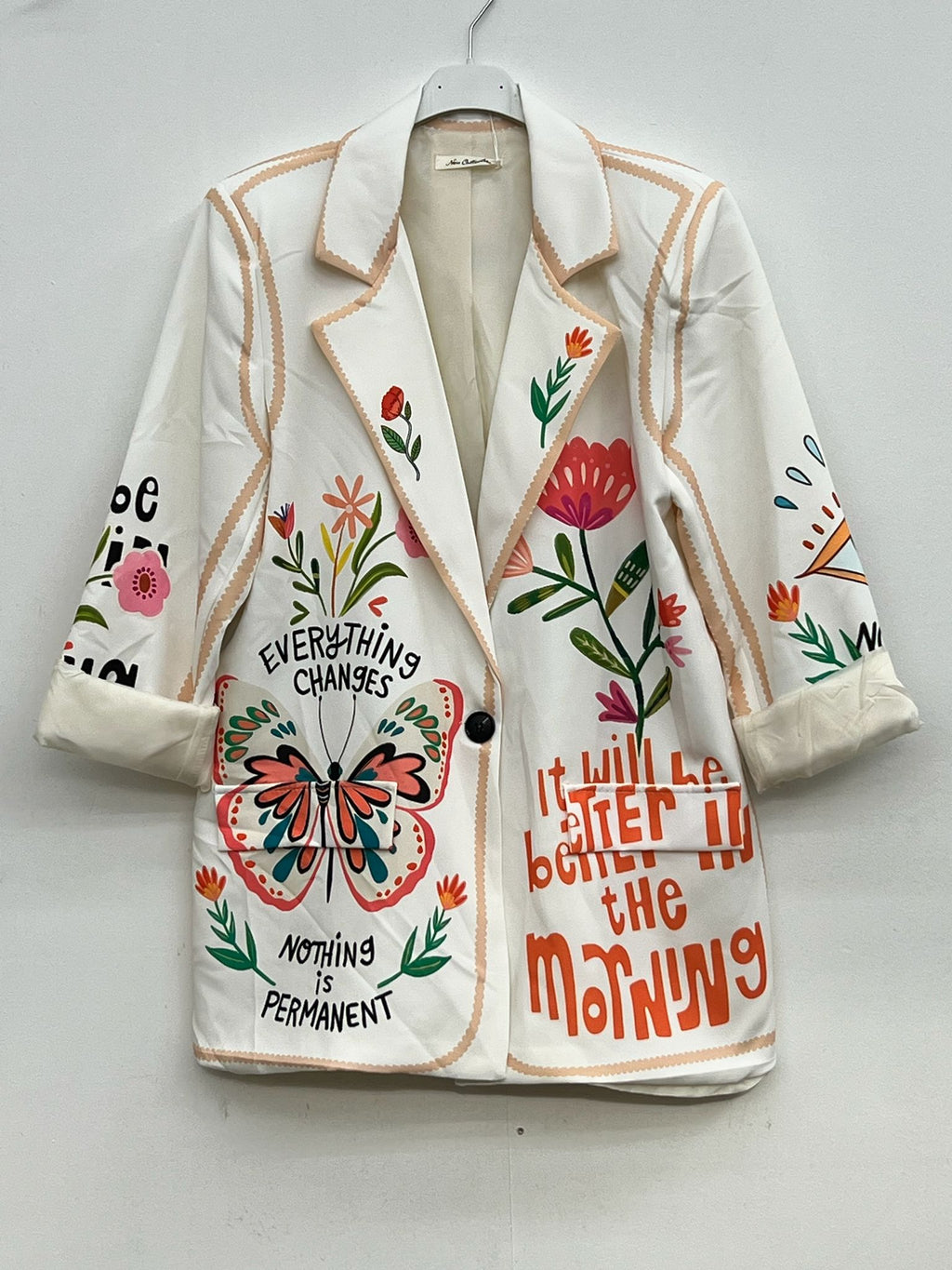 Blazer with front & back