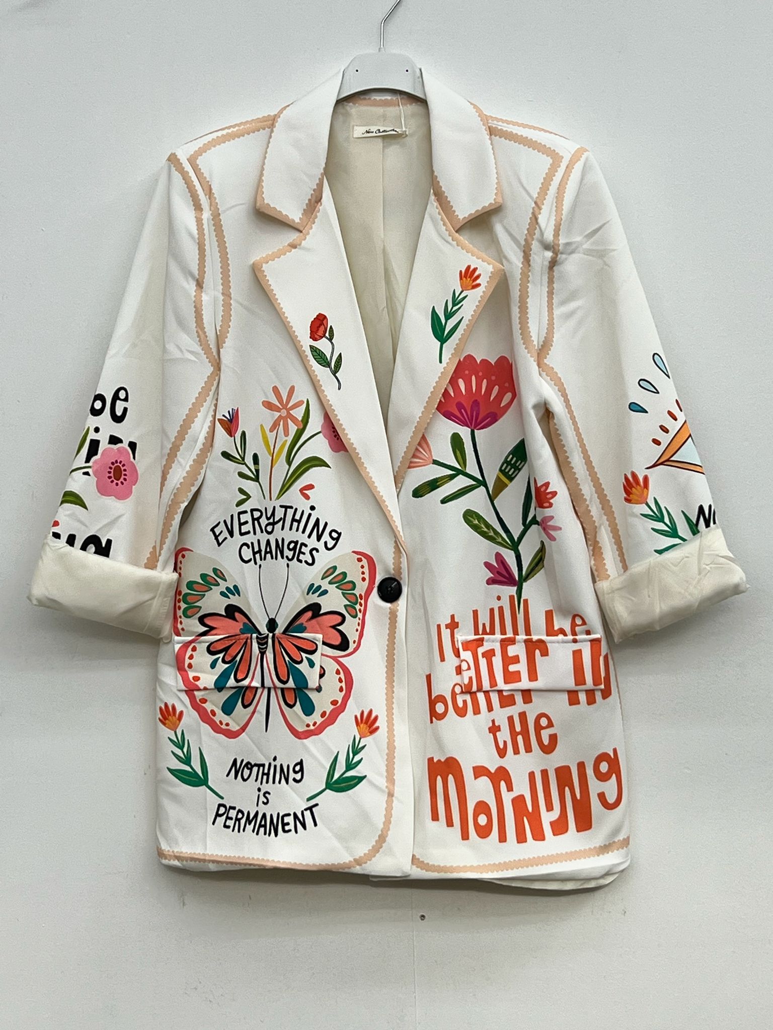 Blazer with front & back