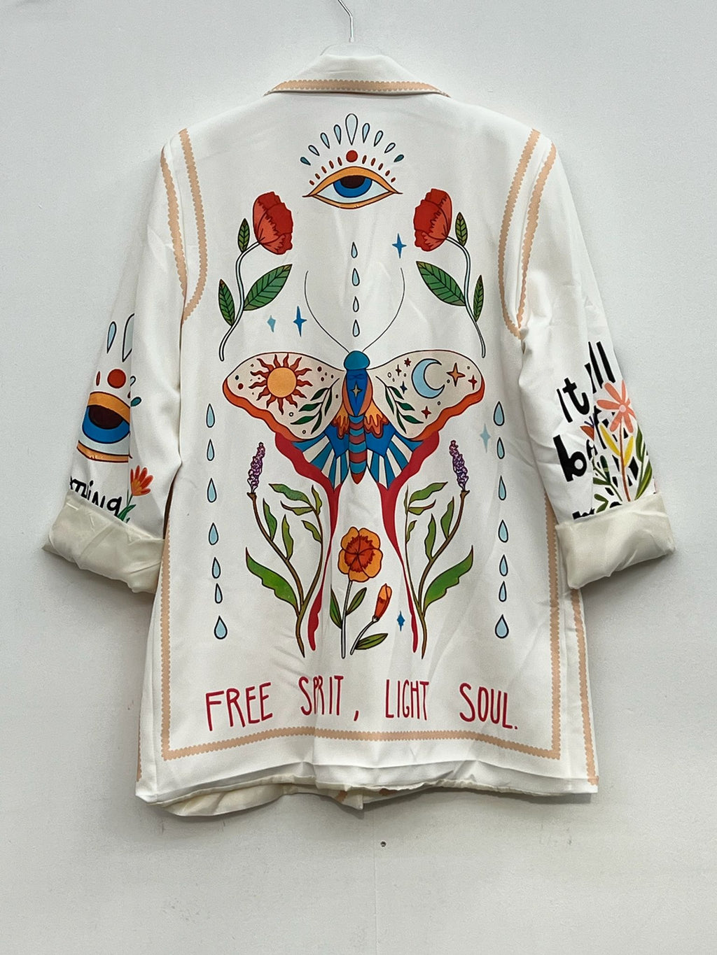 Blazer with front & back