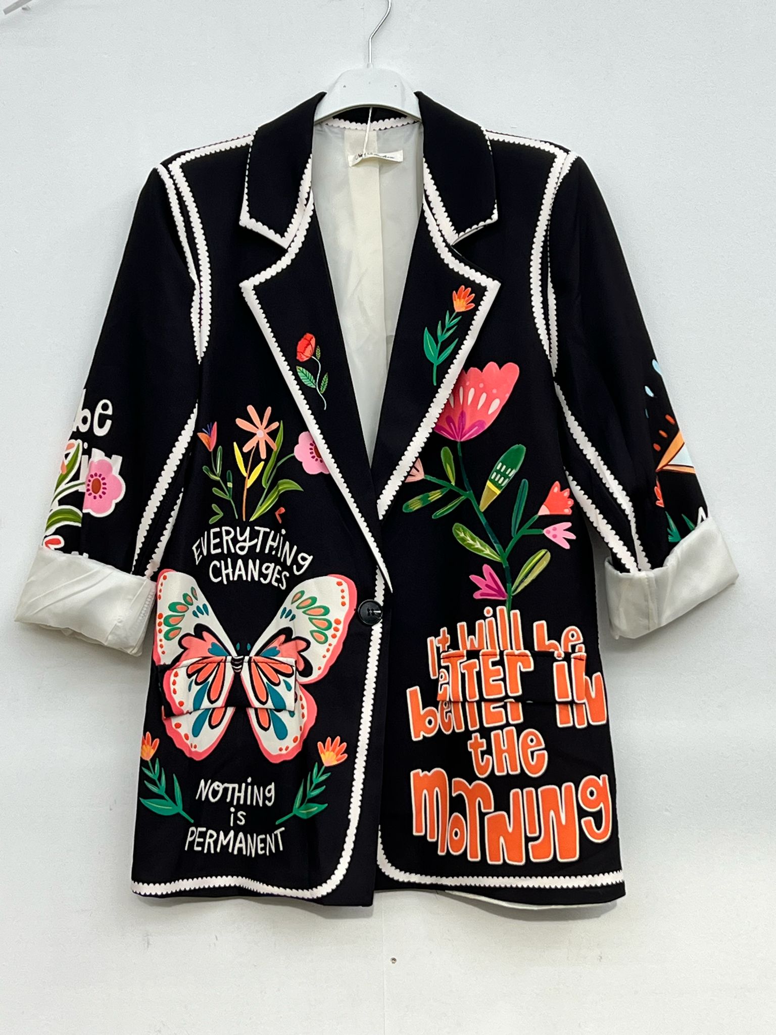 Blazer with front & back