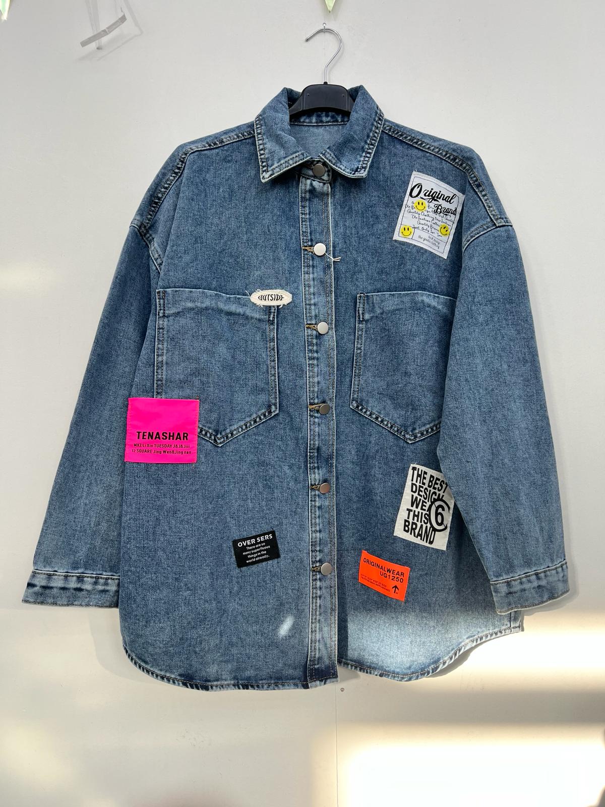 Jeans Over con Patch